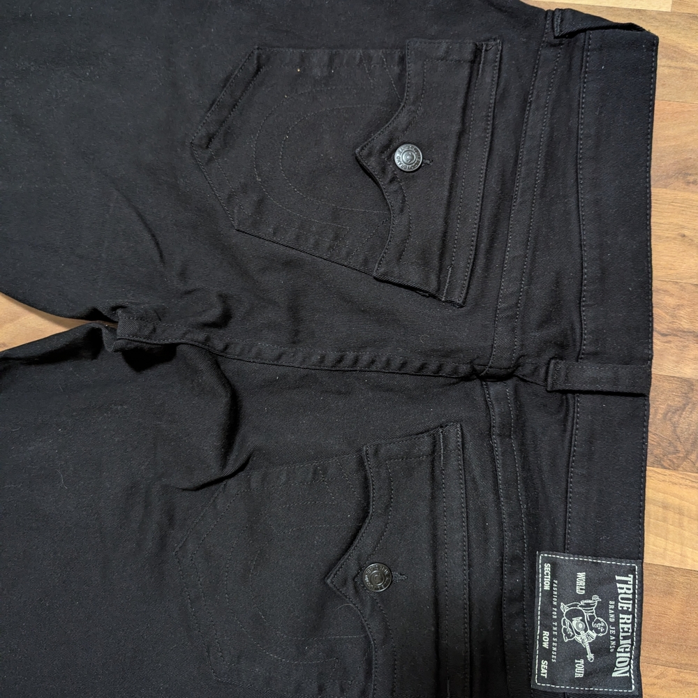 True Religion Black Denim Jeans